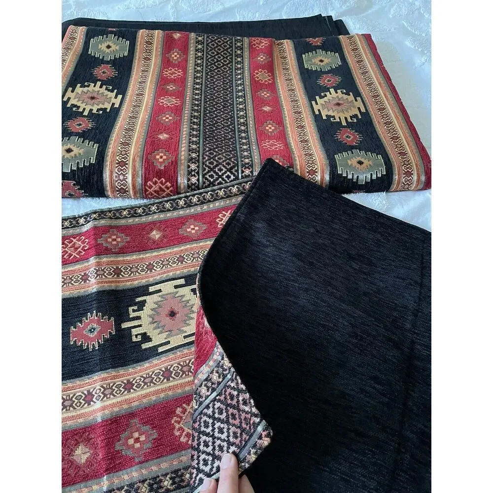 Oriental Quilt blanket w 2 pillowcase Arabic Tribal Hookah Lounge Floor mat